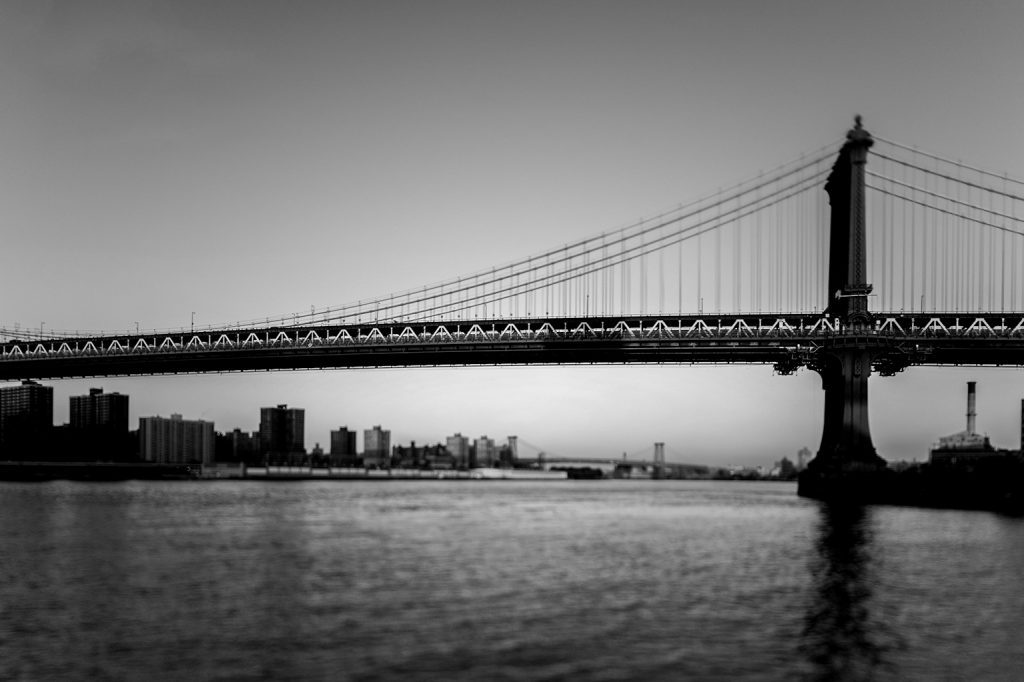 Quadro de Victor Affaro - Manhattan Bridge, Nova York